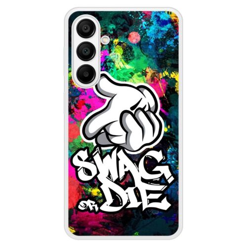 Coque Silicone Renforcée - Compatible Samsung Galaxy A15 - Design Swag Or Die