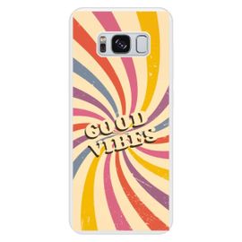 Coque Silicone Renforcée - Compatible Samsung Galaxy S8 - Design Good Vibes