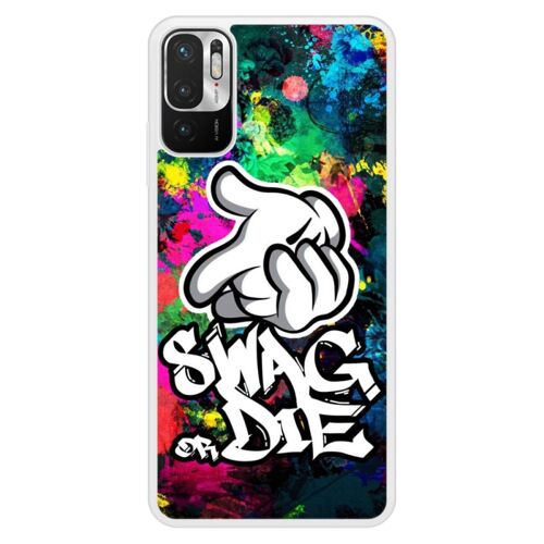 Coque Silicone Renforcée - Compatible Xiaomi Redmi Note - Design Swag Or Die