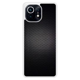 Coque Silicone Renforcée - Compatible Xiaomi Mi 11 - Design Dark Metal