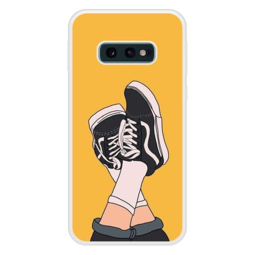 Coque Silicone Renforcée - Compatible Samsung Galaxy S10e - Design Sneakers