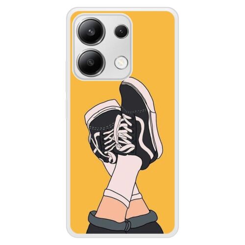 Coque Silicone Renforcée - Compatible Xiaomi Redmi Note - Design Sneakers