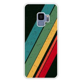 Coque Silicone Renforcée - Compatible Samsung Galaxy S9 - Design Grunge