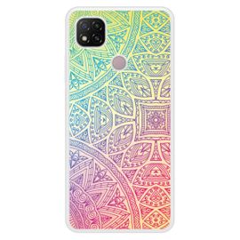 Coque Silicone Renforcée - Compatible Xiaomi Redmi 9c - Design Mandala Pastel