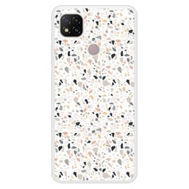 Coque Silicone Renforcée - Compatible Xiaomi Redmi 9c - Design Terrazzo Color