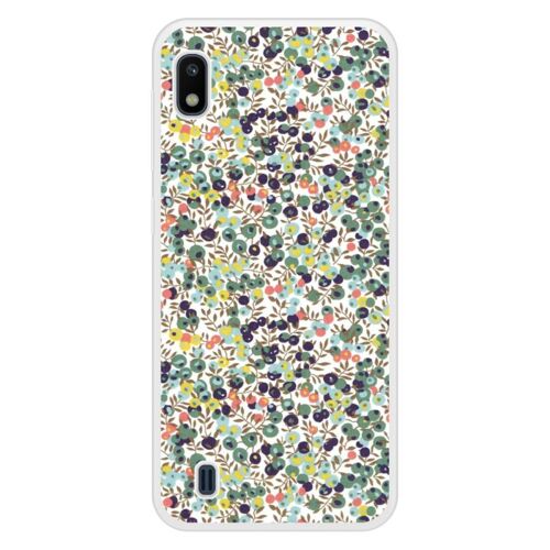 Coque Silicone Renforcée - Compatible Samsung Galaxy A10 - Design Liberty Wiltshire Vert