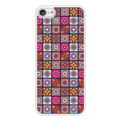 Coque Silicone Renforcée - Compatible Apple Ipod Touch - Design Patchwork Mandala