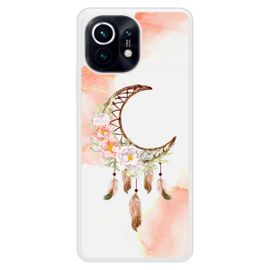 Coque Silicone Renforcée - Compatible Xiaomi Mi 11 - Design Dreamcatcher Lune