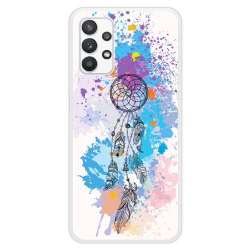 Coque Silicone Renforcée - Compatible Samsung Galaxy A32 - Design Dreamcatcher Color