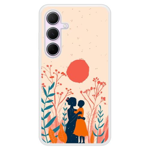 Coque Silicone Renforcée - Compatible Samsung Galaxy A55 - Design Souffle De Tendresse