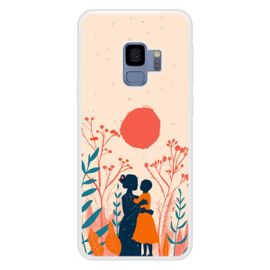 Coque Silicone Renforcée - Compatible Samsung Galaxy S9 - Design Souffle De Tendresse