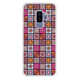 Coque Silicone Renforcée - Compatible Samsung Galaxy S9 - Design Patchwork Mandala