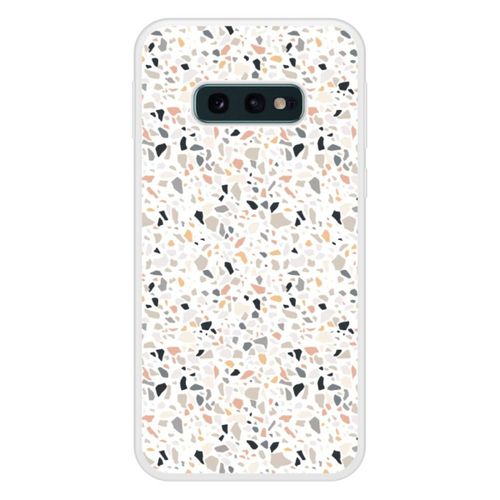 Coque Silicone Renforcée - Compatible Samsung Galaxy S10e - Design Terrazzo Color