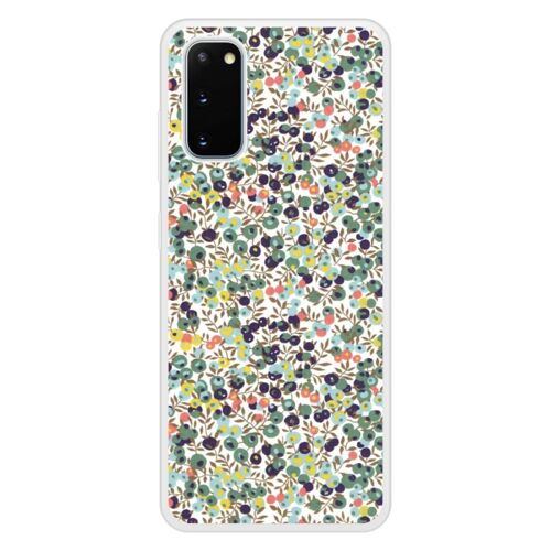 Coque Silicone Renforcée - Compatible Samsung Galaxy S20 - Design Liberty Wiltshire Vert