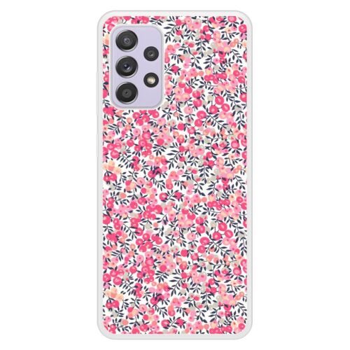 Coque Silicone Renforcée - Compatible Samsung Galaxy A72 - Design Liberty Wiltshire Rose