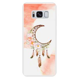 Coque Silicone Renforcée - Compatible Samsung Galaxy S8 - Design Dreamcatcher Lune