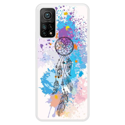 Coque Silicone Renforcée - Compatible Xiaomi Mi 10t - Design Dreamcatcher Color