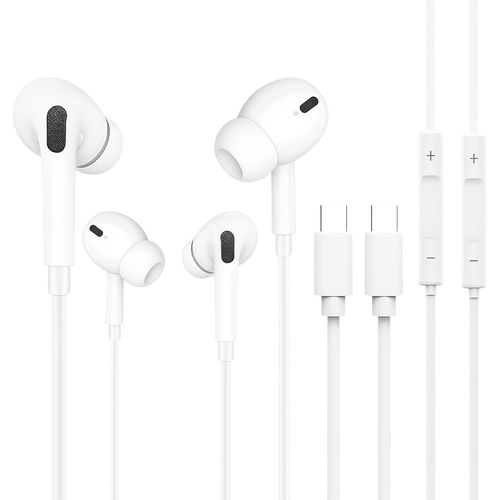 KARWL-2 Écouteurs Intra-Auriculaires Usb-C,Et Suppression Du Bruit Avec Micro Intégré Et Contrôle Du Volume Pour I'1Phone 16/15/Pro/Pro Max/Plus,I'1Pad Pro,Galaxy S24/S23,H-Uawei