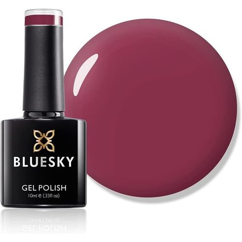 Sjzg-Blue Sky Vernis À Ongles Gel Uv Soak Off, Numéro 80525 Rouge Vixen 10 Ml 