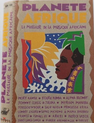 Planète Afrique (Le Meilleur De La Musique Africaine) Cassette Audio Bmg (1991)