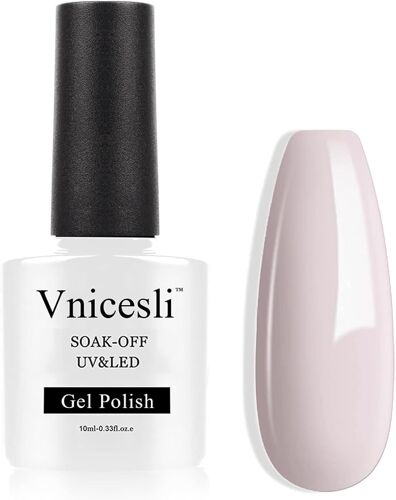 Vernis Semi Permanent Couleur Nude Neutre Soak Off Neutral Nude Gel Polish Vernis Ongle Manucure 10ml 
