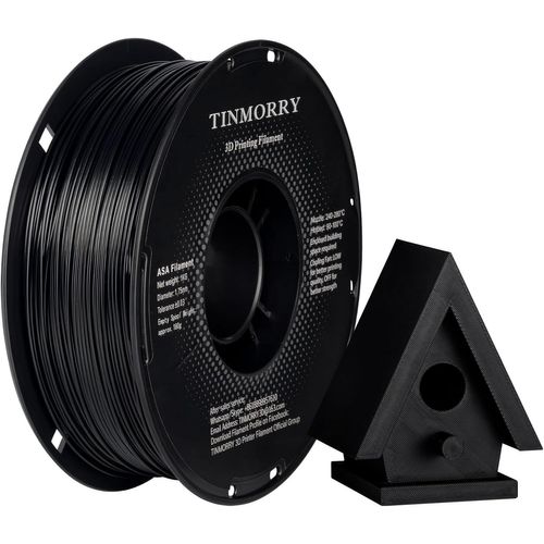 MEVRONISSHOP-Filament ASA de 1,75 mm, filament haute résistance aux UV et à la chaleur, durable et robuste, précision dimensionnelle +/- 0,03 mm, parfait pour imprimer des pièces fonctionnelles
