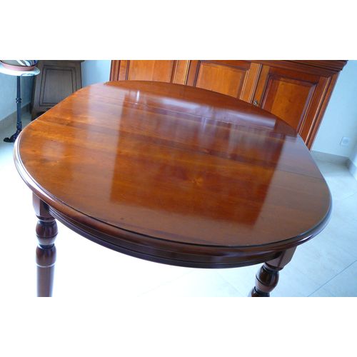 ANGERS (Urgent) : TABLE RONDE/OVALE LOUIS PHILIPPE MERISIER - Parfait Etat