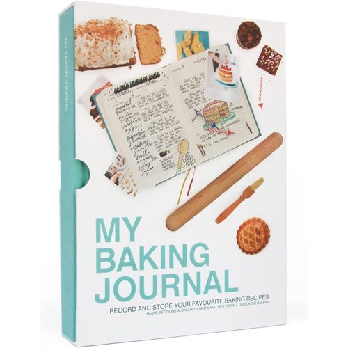 Chenquansarl-Journal Intime My Life Story Pour Anniversaire, Anniversaire De Mariage My Baking Journal Bleu