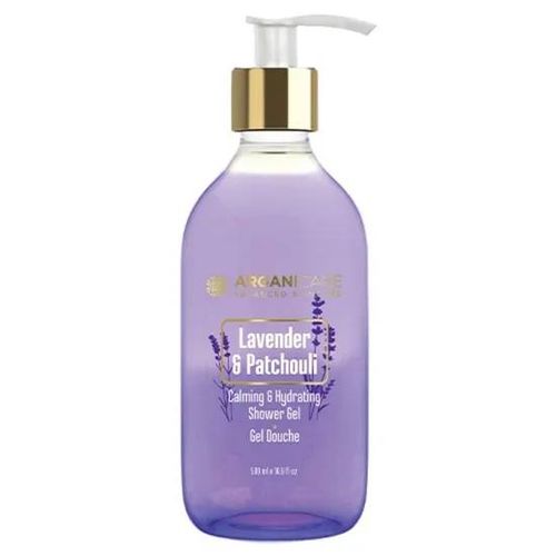 Gel Douche - Arganicare - Lavande Et Patchouli - 500ml - Hydratant - Nourrissant - Apaisant 