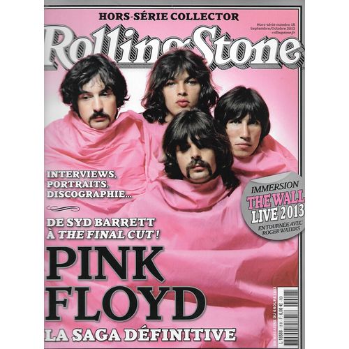 Magazine Rolling Stone Hors-Série Collector N°18 H - Pink Floyd