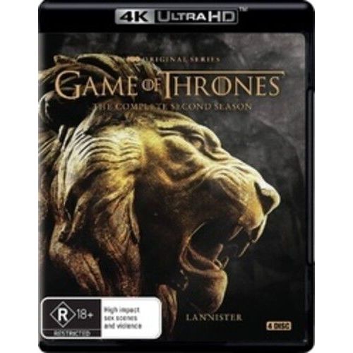Game Of Thrones: The Complete Second Season [Ultra Hd] Australia - Import