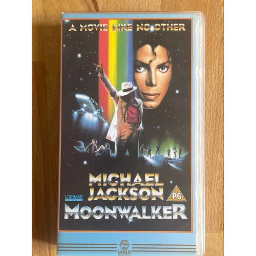 Vhs Michael Jackson Moonwalker.