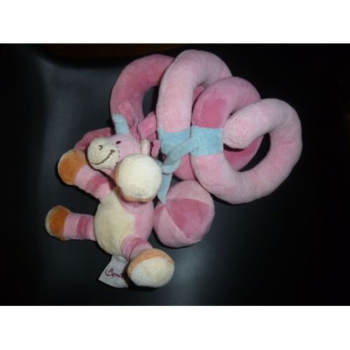 Doudou De Poussette Rose Licorne Bengy