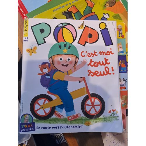 Lot De Trois Livres Pour Enfants "Popi, C'Est Moi Tout Seul", "Popi, Viens On Joue" Et "Popi, Bonjour L'Écureuil".
