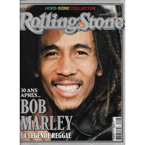 Magazine Rolling Stone Hors-Série Collector N° 9 Bob Marley La Légende Reggae 30 Ans Après