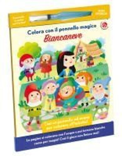 Biancaneve. Colora Con Il Pennello Magico