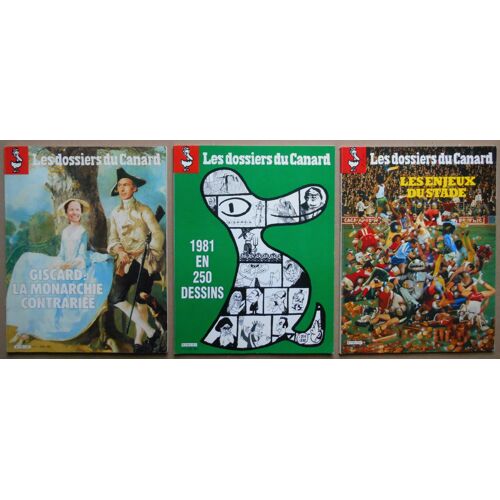 Les Dossiers Du Canard N° 1, 2 Et 3