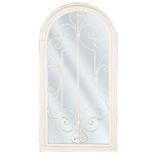 Miroir CAMPEL Métal Crème