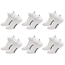 Chaussettes Homme Lotto Sneaker Pack De 6 Paires Sneaker Lotto Blanches