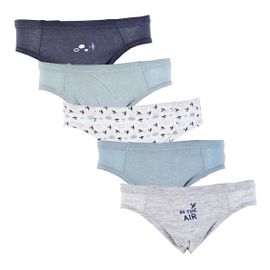 Slips Enfant Twinday En Coton Pack De 5 Slips 421124 In The Air Boys