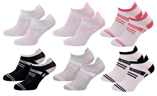 Chaussettes Femme Sneaker Kappa Pack De 6 Paires 3048