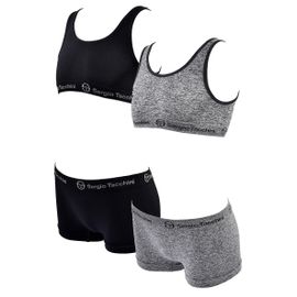 Ensemble Lingerie Sergio Tacchini X2 Pack De 2 Tac0172 Seamless