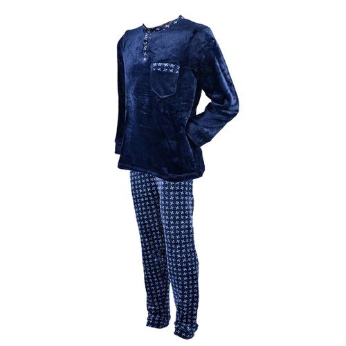 Pyjama Homme Polaire Eco 2540 Marine