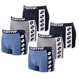 Boxer Homme Lotto Pack De 6 Boxers 0618