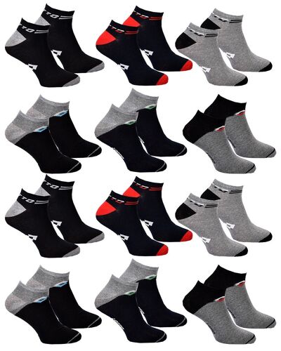 Chaussettes Homme Lotto Pack De 12 Paires Sneaker 0187