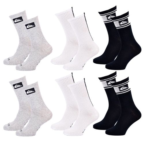 Chaussettes Quiksilver Regular Crew 6 Pcs 2820