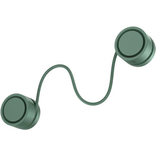 1 Ensemble Ventilateur Portable à Accrocher Au Cou Ventilateur Silencieux USB Rechargeable Compact pour Parfait pour Bureau Voyages Activités de Plein Air