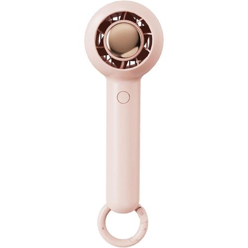 Ventilateur de poche portable silencieux avec mousqueton 2 vitesses USB rechargeable ventilateur personnel pour les membres de la famille Étudiant Bureau Fan Calme