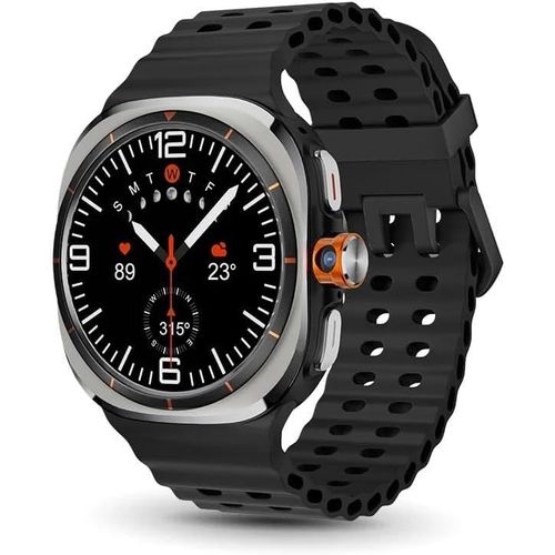 U8 Ultra Amoled Montre Intelligente Pour Homme Et Femme Android 9.0 Galaxy Watch 7 4g Carte Sim Wifi Gps Nfc Caméra Rotative 2025 (Noir, 4 + 64 Go)