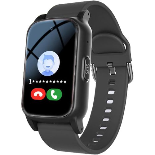 Montre Intelligente Pour Personnes Âgées Avec Détection De Chute, Alarme Sos, Traqueur Gps, Dispositif De Sécurité Personnelle